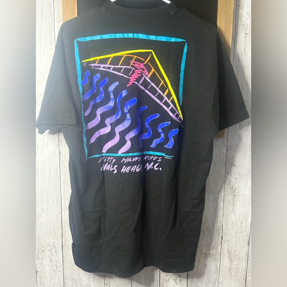 Men’s XL Kitty Hawk Kites NC Graphic Short Sleeve T Shirt - Picture 3 of 4